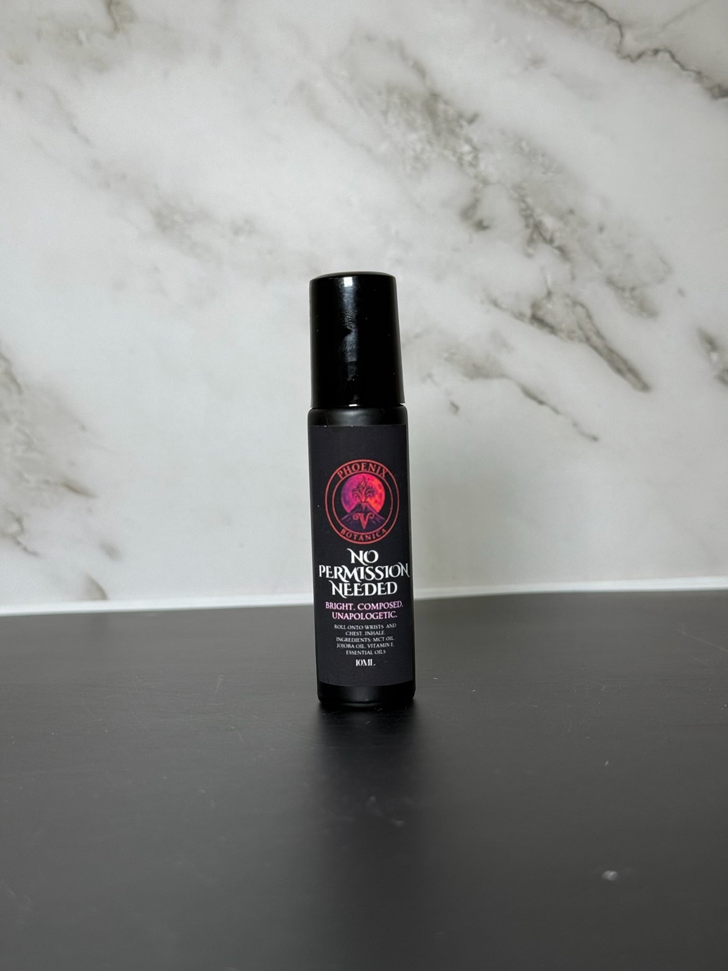 NO PERMISSION NEEDED™— Luxury Aromatherapy Roller| Bright + Composed