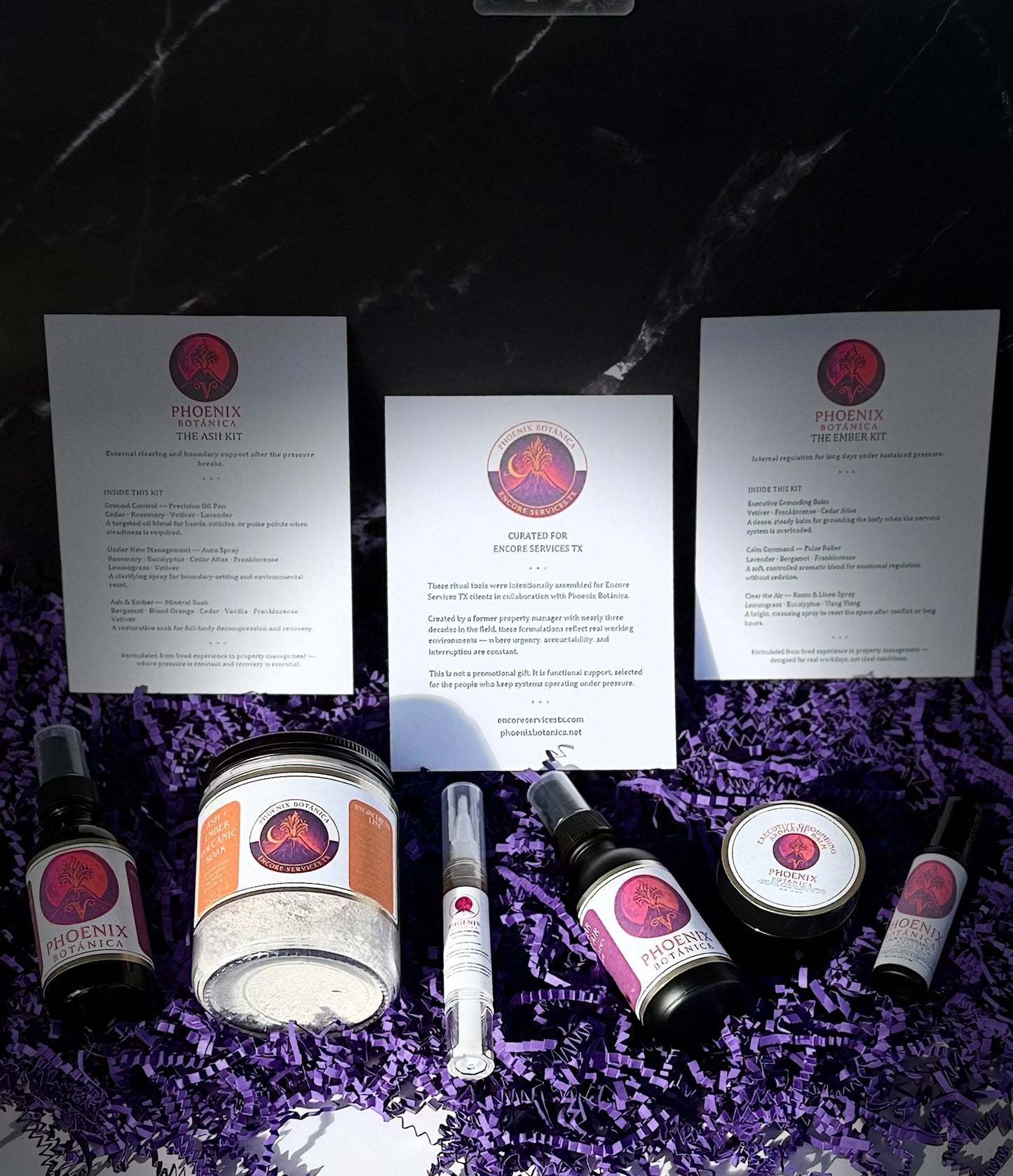 Root Embrace grounding balm, packaging detail