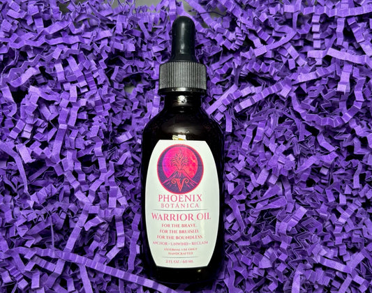 Warrior Oil • Professional-Strength Therapeutic Body Oil • Limited Batch