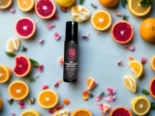 NO PERMISSION NEEDED— Luxury Aromatherapy Roller| Bright + Composed