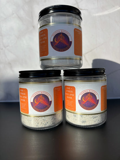 ASH + EMBER™ — VOLCANIC SOAK