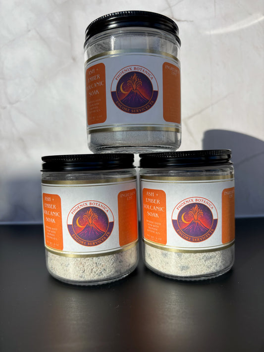 ASH + EMBER™ — VOLCANIC SOAK