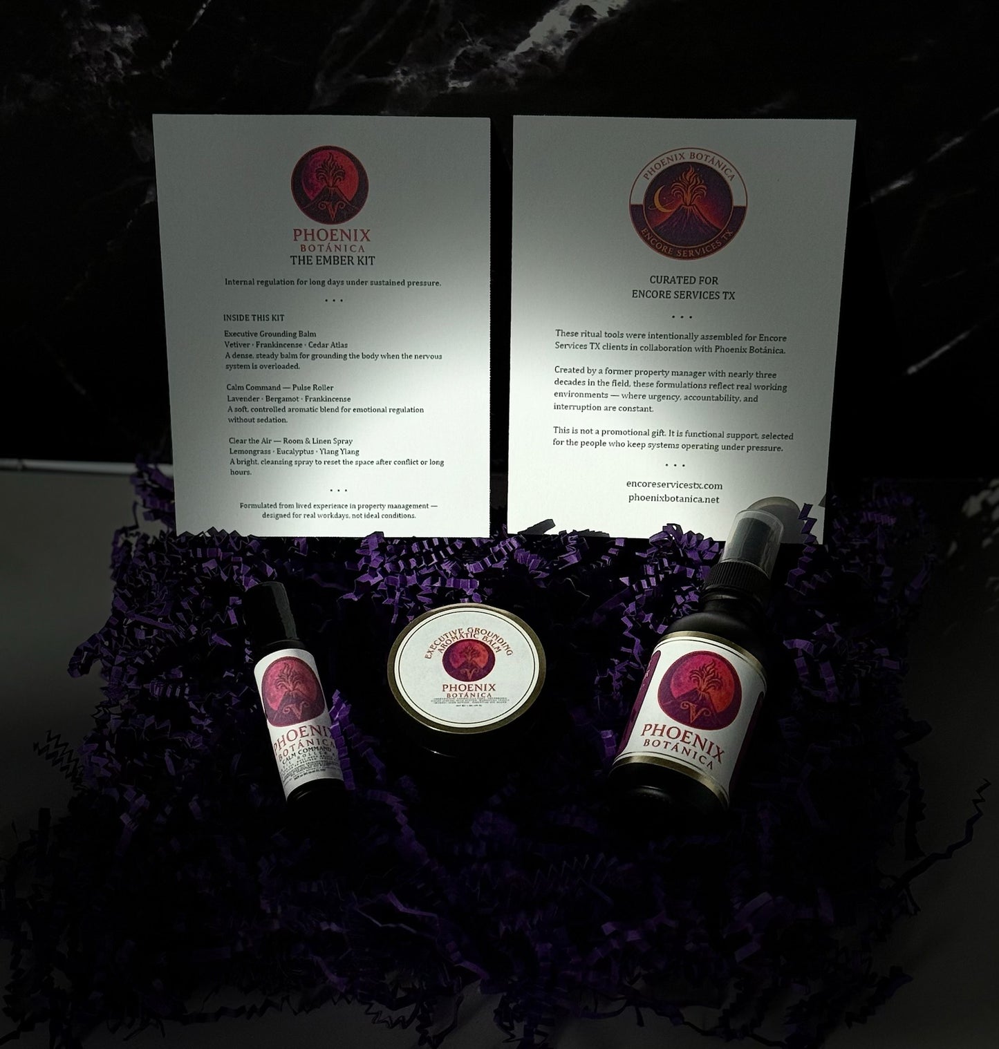 Executive Grounding™• Command-Presence Regulation Balm