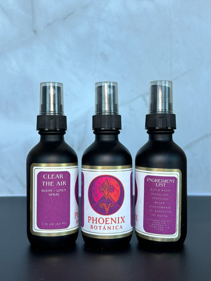 Clear The Air™— Room & Linen Reset Spray for Sensory Calm & Space Clearing